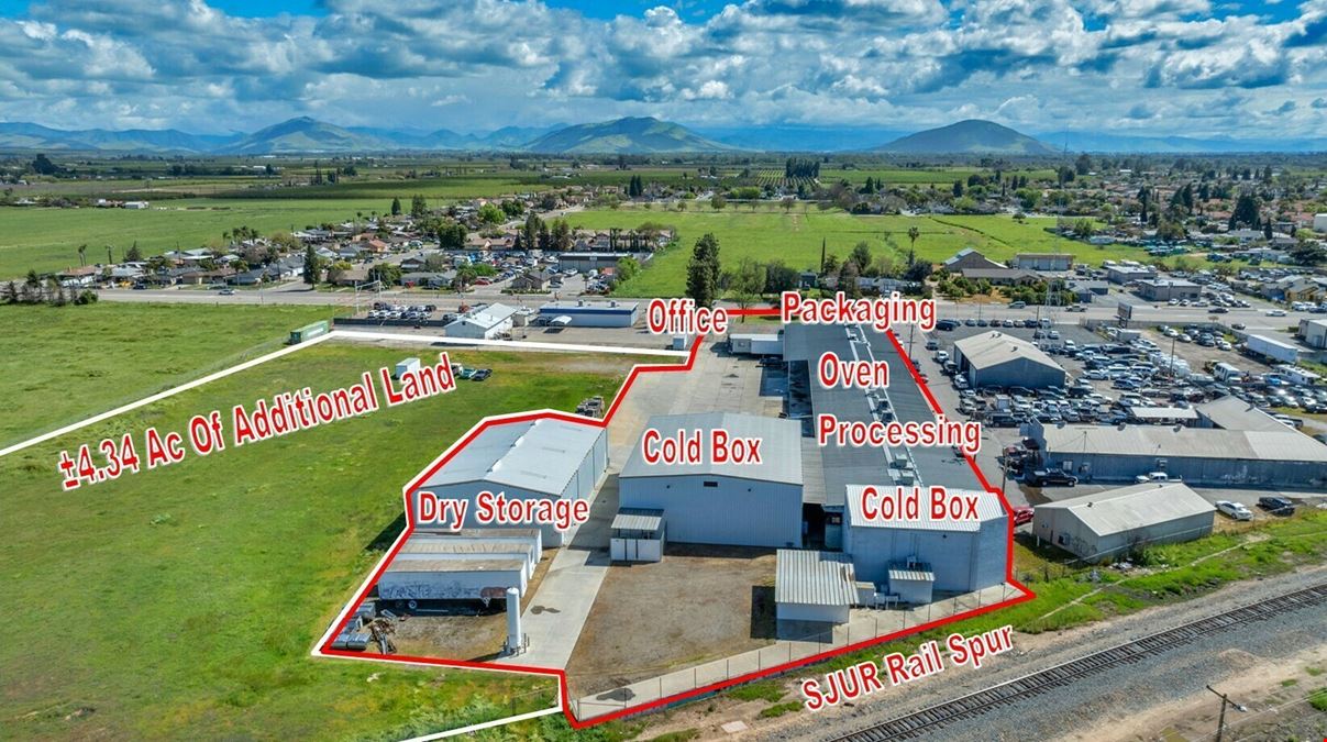 Food Grade Concrete Tilt Industrial Buildings + Excess Land
