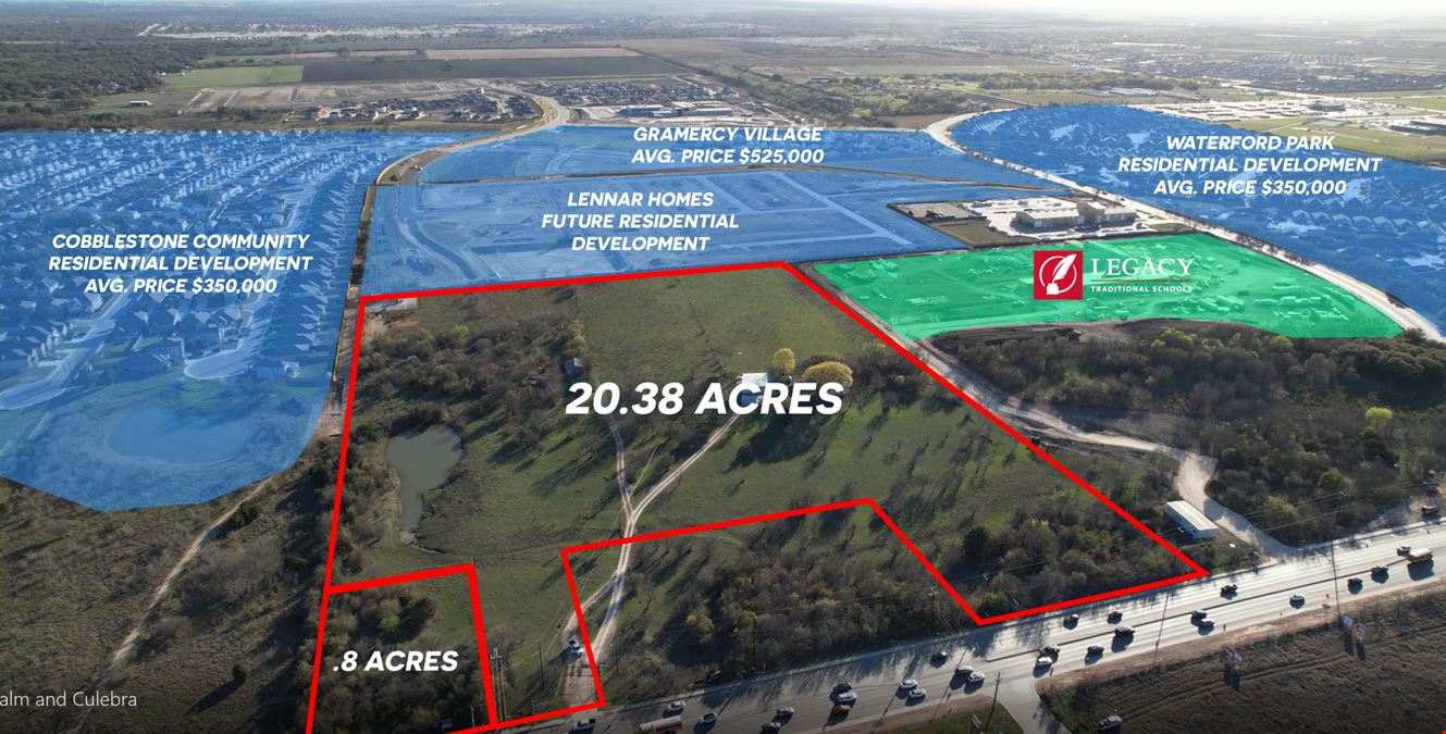 Culebra and Galm - 20.38 Acres