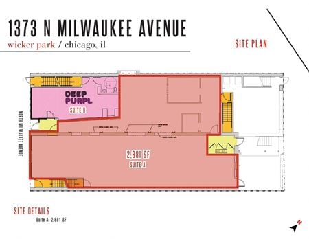 Preview of Retail space for Rent at 1373 N. Milwaukee Avenue