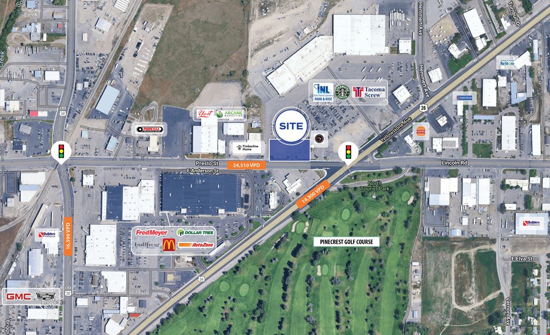 Pad Site at Highway 26 & Anderson