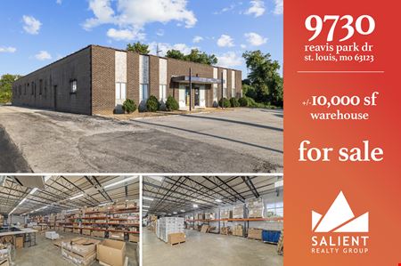 Preview of Industrial space for Sale at 9730 Reavis Park Drive