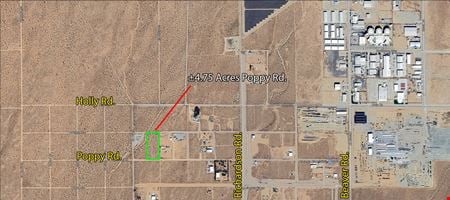 Preview of VacantLand space for Sale at ±4.75 Acres Poppy Road