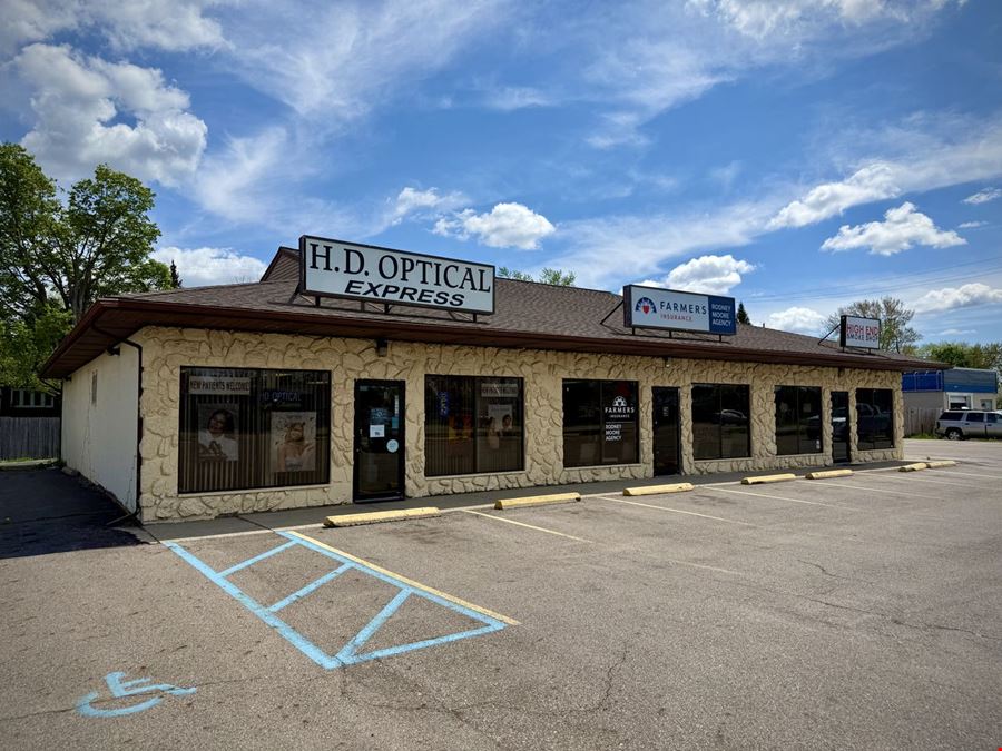 3 Unit Leased Retail Center For Sale