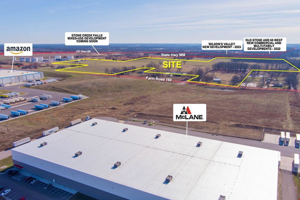 Development Land For Sale at Farm Road 160 and State Hwy MM