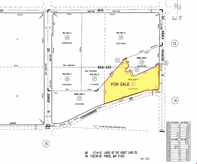 Hemet Multi-Family Land