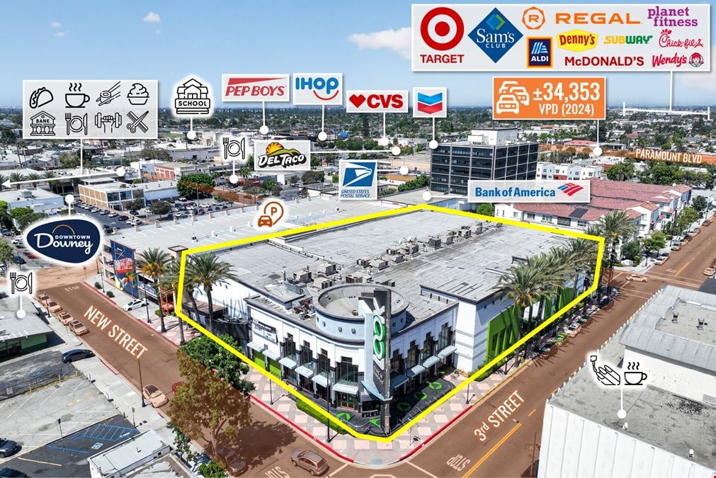 REIT Sale | Former Look Cinema | 38,913 SF | Los Angeles County | $116K Avg HH Income