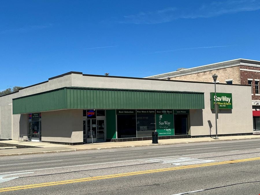 Retail Building with Parking Lot - Or - Redevelopment Opportunity