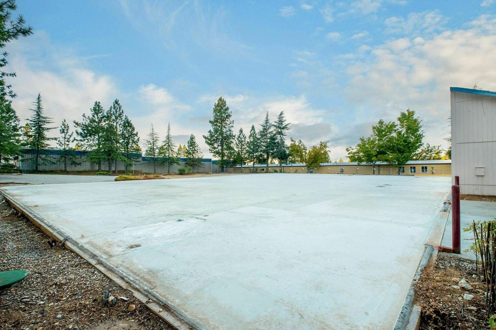 Pre-developed Industrial Site: Foundation, Loading Dock, Office, Utilities in Place