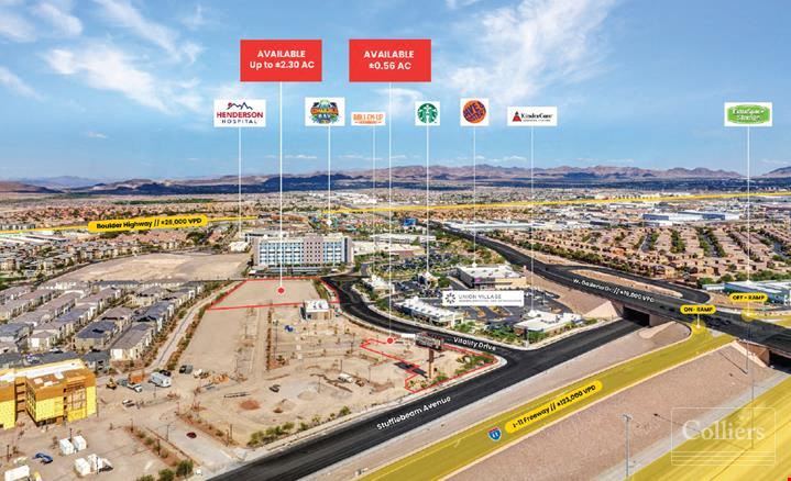 Union Village - Premier Henderson Retail Pad Opportunity
