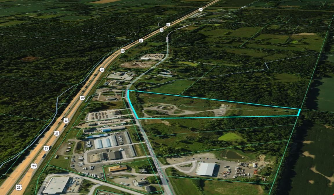 Commercial Land for Sale - 2.08 AC - Whitmore Lake Rd