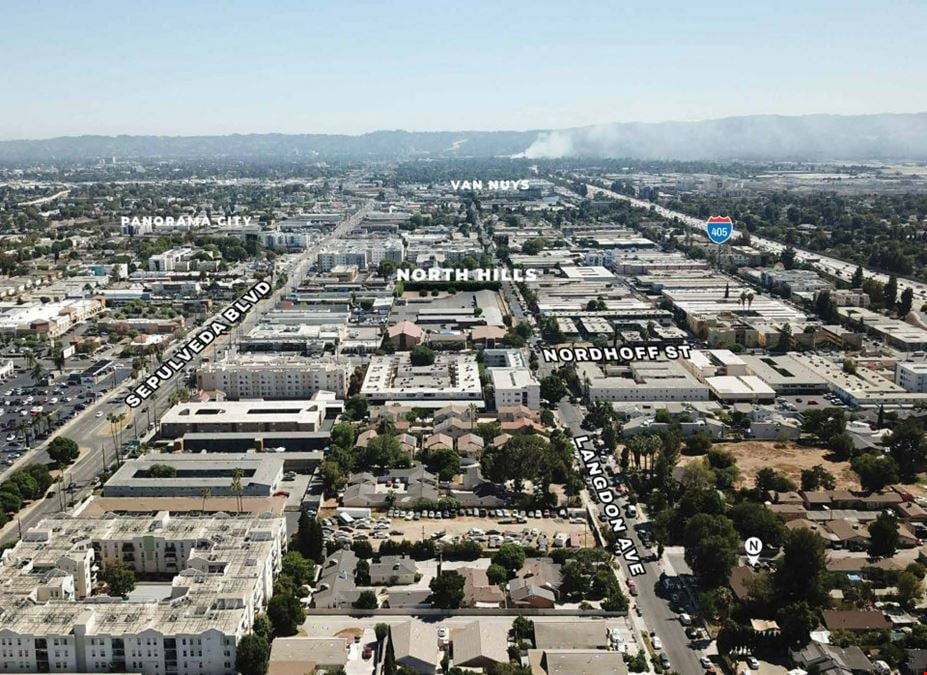 9441 - 9459 N. Sepulveda Blvd., 15420 W. Plummer St.
