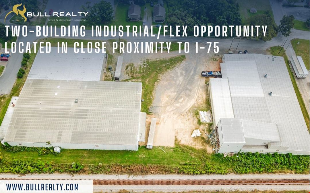 Two-Building Industrial/Flex Opportunity Located in Close Proximity to I-75