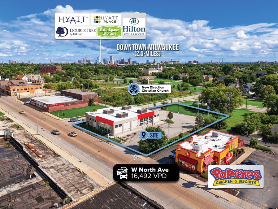 REIT Sale | Former Advance Auto Parts | 16K VPD | 2021 Built | Milwaukee, WI