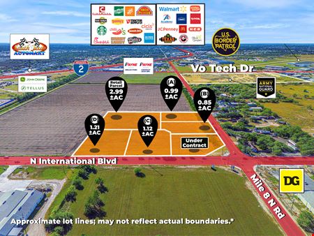 Preview of VacantLand space for Sale at  SW CORNER PIKE BLVD & FM 1015 INTERNATIONAL
