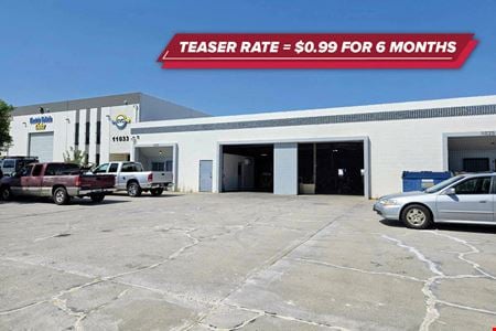Preview of Industrial space for Rent at 11023-11025 Shoemaker Ave