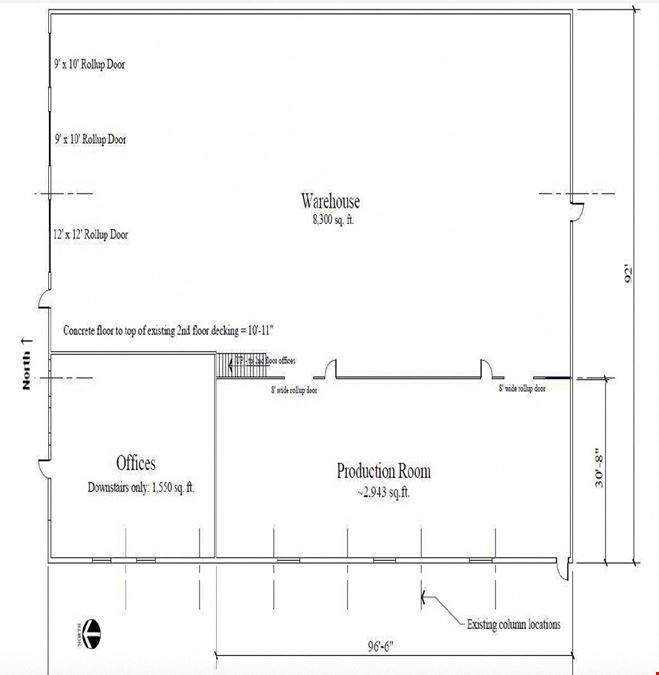 12,496 SF Office/Warehouse - Wallace Industrial Park
