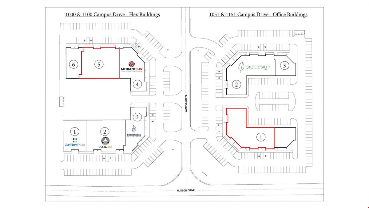 Campus Drive Office & Flex Buildings