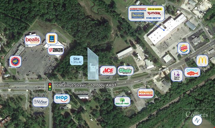 For Sale | 1.37± Acres of Outparcels Available Fronting US 301