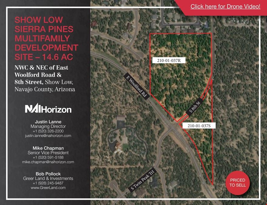 Sierra Pines Multifamily Development Site