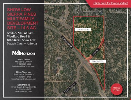 Preview of VacantLand space for Sale at NWC & NEC of East Woolford Road & 8th Street