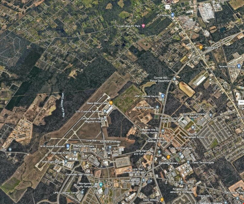 59 Acres Behind Conroe Airport