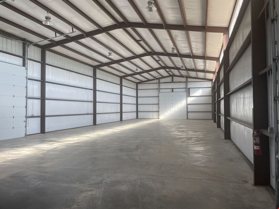 5,800 SF Shop with 3 Drive-in Bays