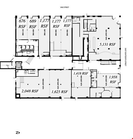 Preview of Office space for Rent at 1601 East 18th Street