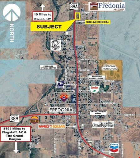 Preview of VacantLand space for Sale at SEC Highway 89 & Cowboy Drive