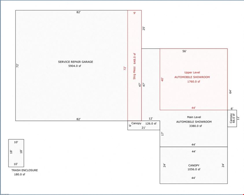 Freestanding Retail Building