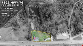 1.34 Acres Land- Pendleton- HWY 76- Prime Retail Location