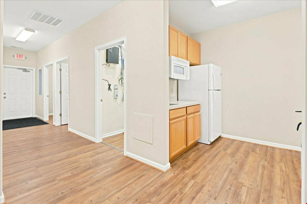 UPDATED PROFESSIONAL OFFICE SUITE IN THE HEART OF FISHERSVILLE