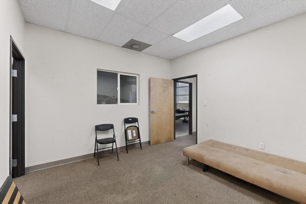 RARE WAREHOUSE WITH GATED & PAVED YARD