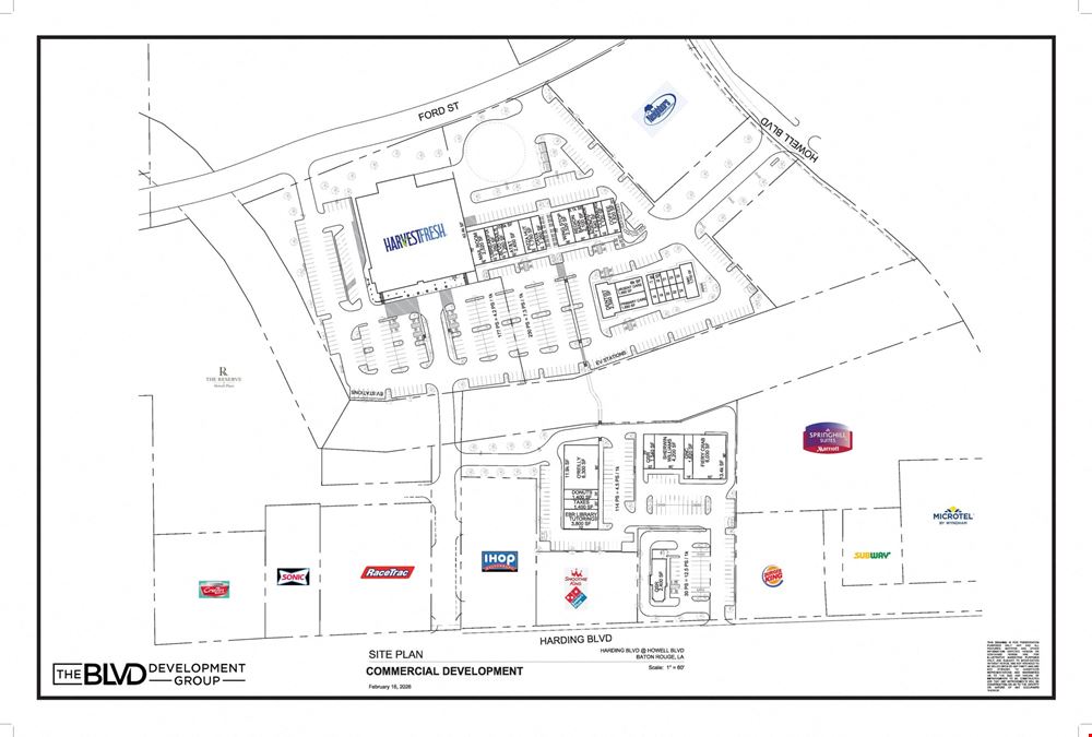 The BLVD at Harding:  New Construction • Grocery-Anchored Retail