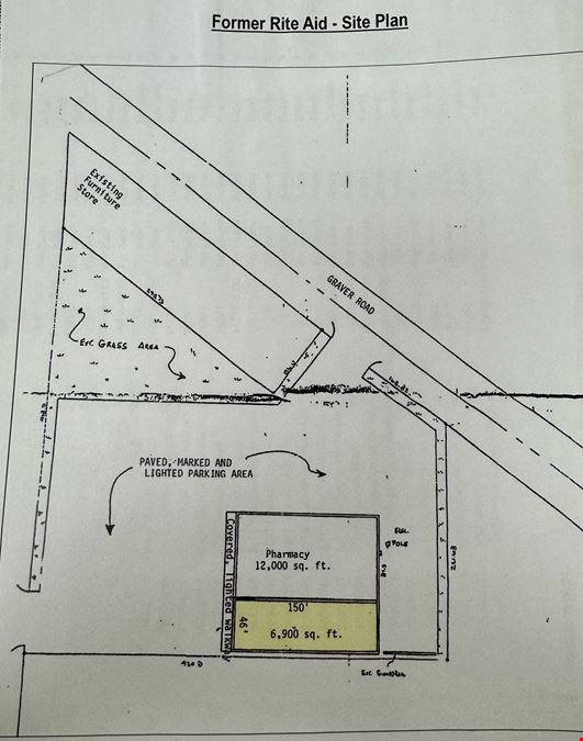 4407 Military Rd - 6,900+/- SF up to 18,900+/- SF Retail Space