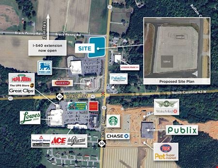 Preview of VacantLand space for Rent at 16371 North Carolina Highway 50