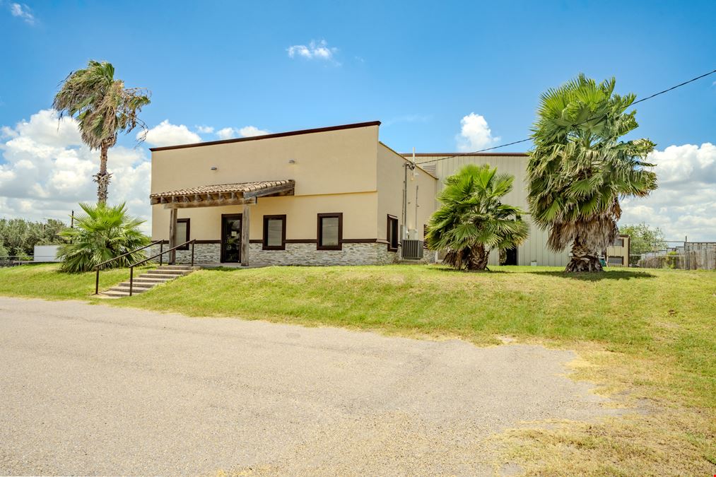 9.17-Acre Fenced Industrial Outdoor Storage (IOS) Yard | Warehouse + Office | 8612 N. Seminary Rd, Edinburg TX