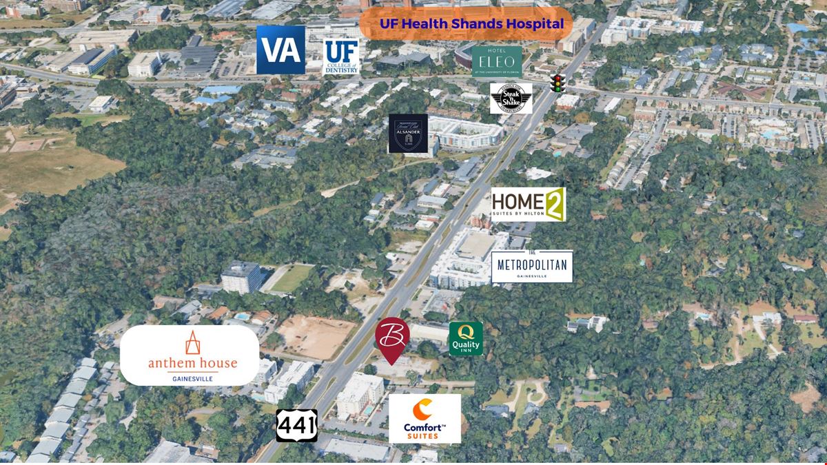 Re-development Site Near UF