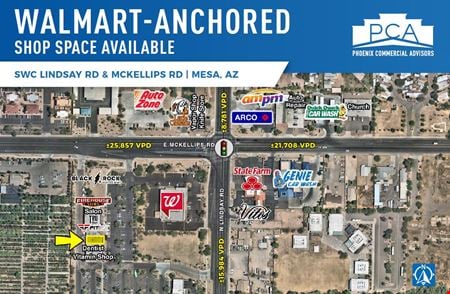 Preview of Retail space for Rent at 2725 E McKellips Rd
