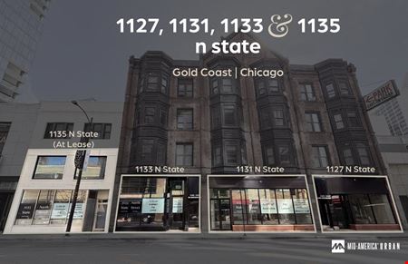 Preview of Retail space for Rent at 1127-1131-1133-1135 N State Street