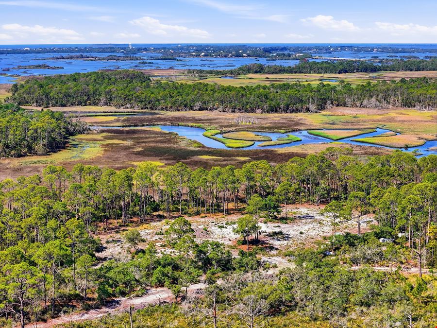 Cedar Key Land with Partial Infrastructure