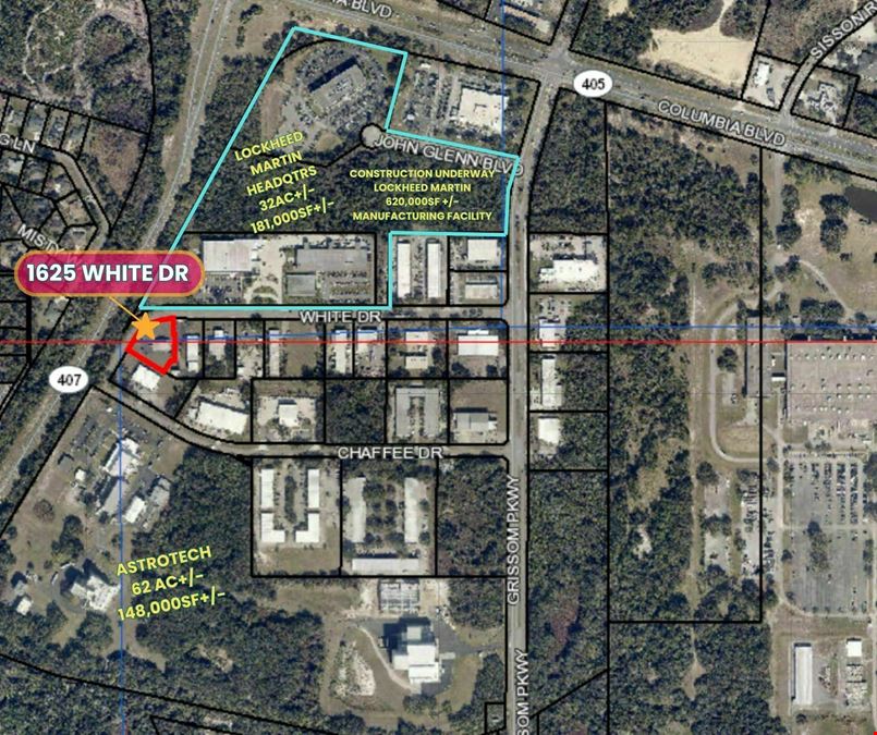 Prime ±4,000 SF Office/Industrial Building in the Space Port Commerce Park
