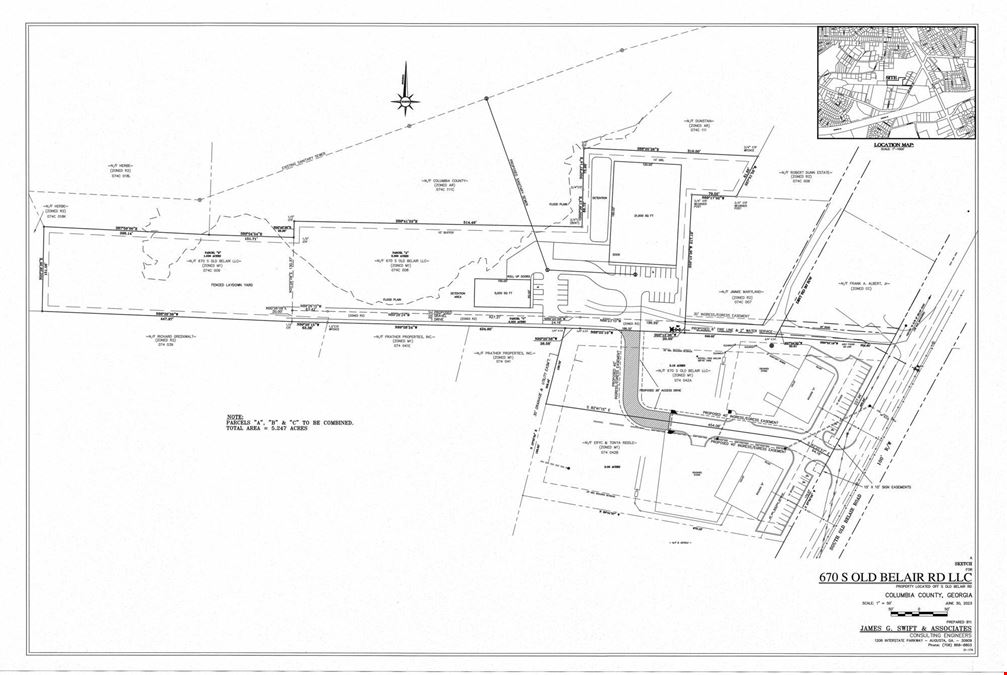 4.83 Acres | M-1 Zoned | 0.5 Miles to I-20