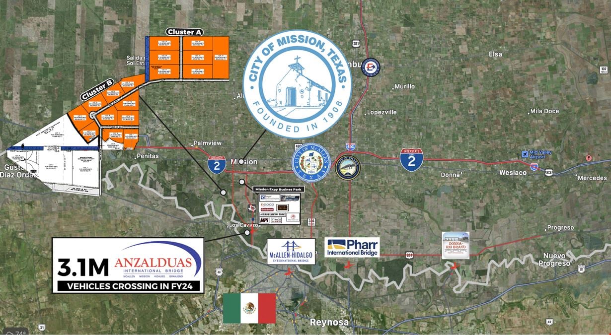 Industrial Pad Sites | Mission TX