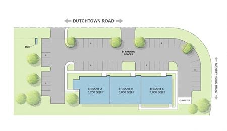 Preview of commercial space at  Dutchtown Road