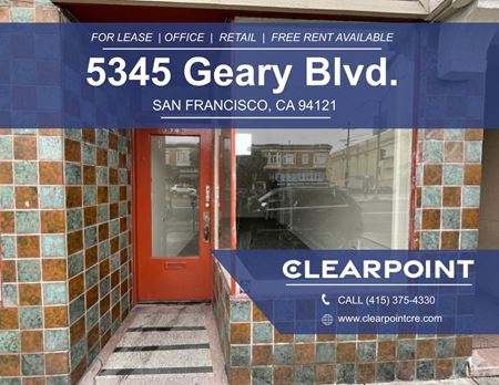 Preview of commercial space at 5345 Geary Blvd
