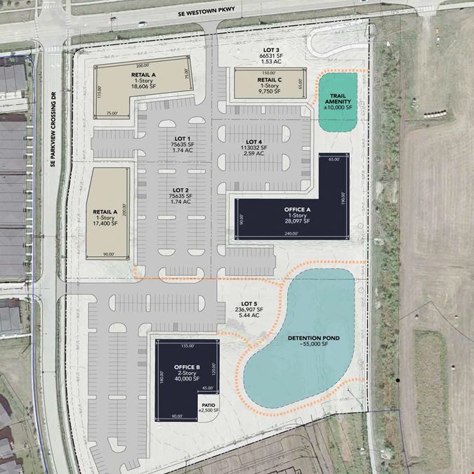Halston Square Commercial Land