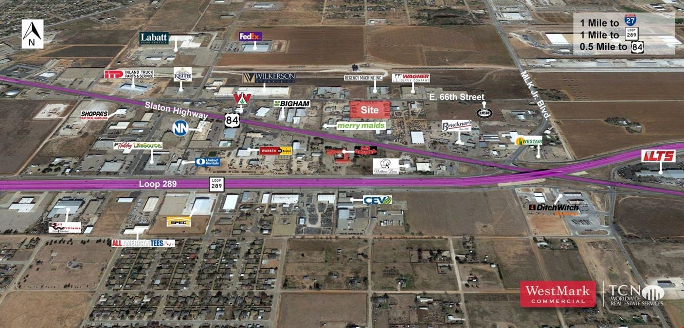 4.5 Acre Fenced Stack Yard for Lease