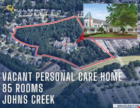 Vacant Personal Care Home | 85 Rooms | Johns Creek