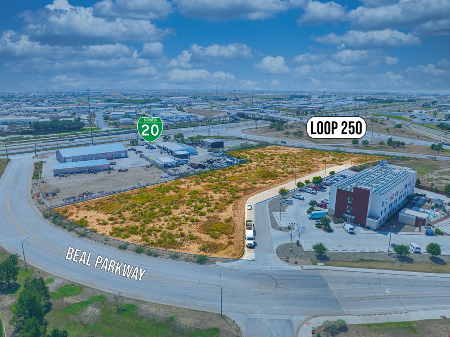 3.943 Acres - Loop 250 & Business 20