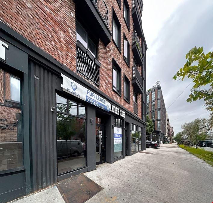 2,000 SF | 268 Metropolitan Avenue | Retail Space in Williamsburg for Lease